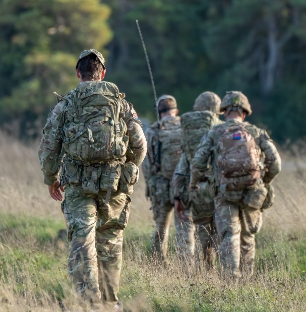 defence-rfid-asset-logistics-visibility Defence personnel representing RFID-enabled asset and logistics visibility
