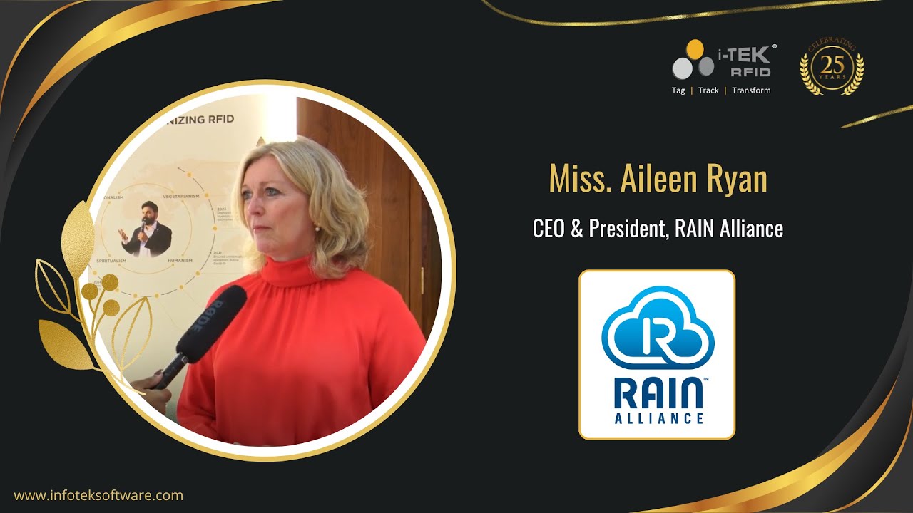 Aileen Ryan of RAIN Alliance sharing an i-TEK testimonial