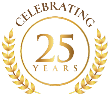 i-TEK 25 years anniversary emblem