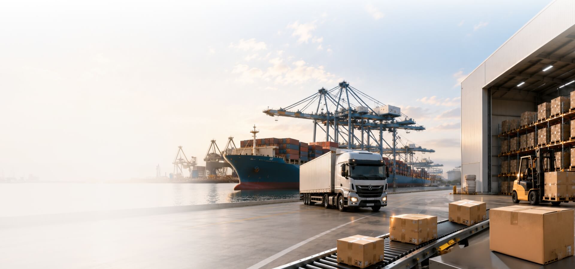 Container port and logistics operations enabled by i-TEK RFID solutions